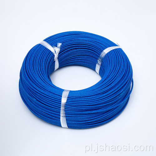 Wysoka temperatura odporność na czerwony silikonowy drut